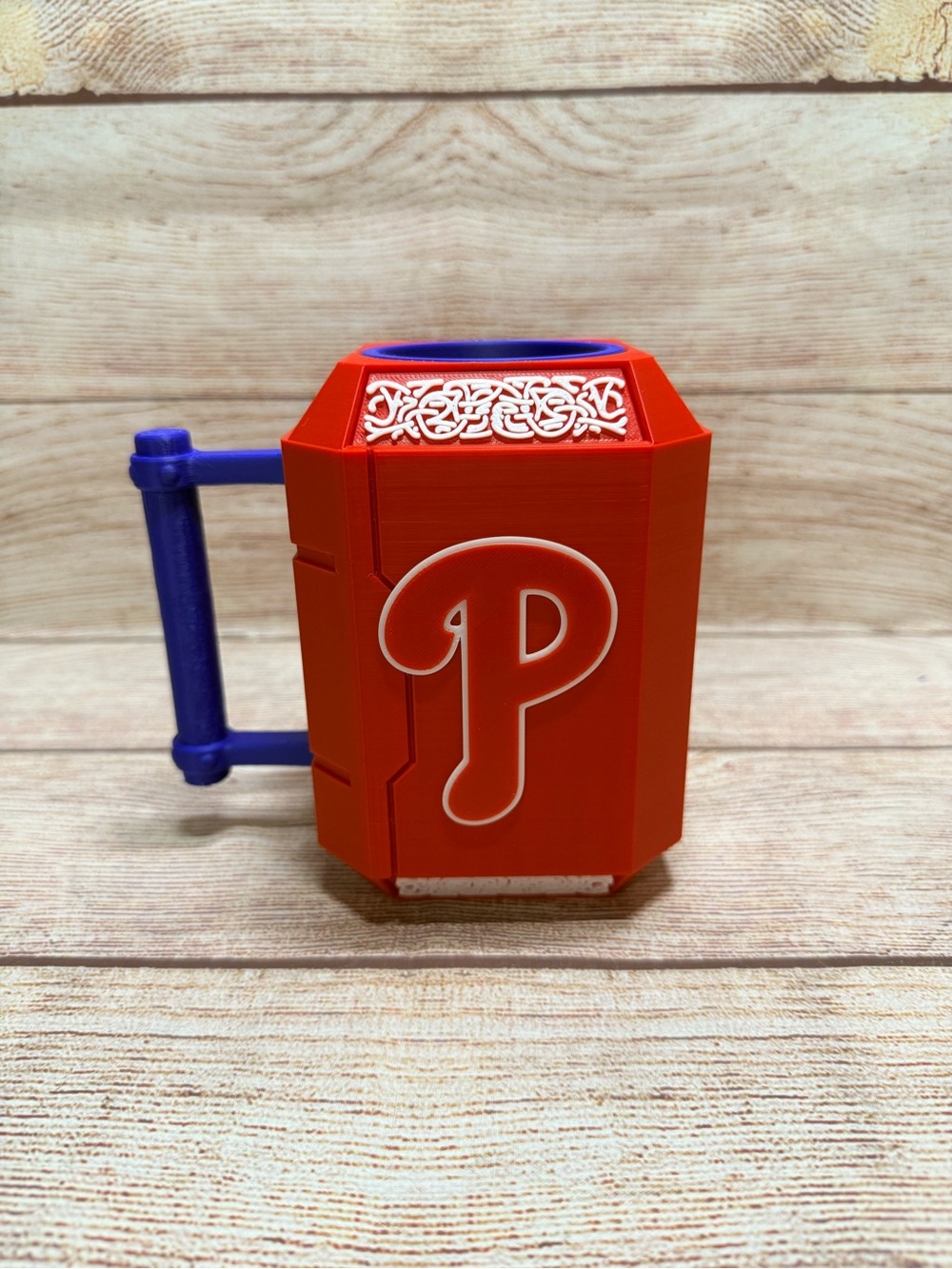 Philadelphia Phillies Mjolnir Inspired Drink Koozie 3D Printed Thor Hammer